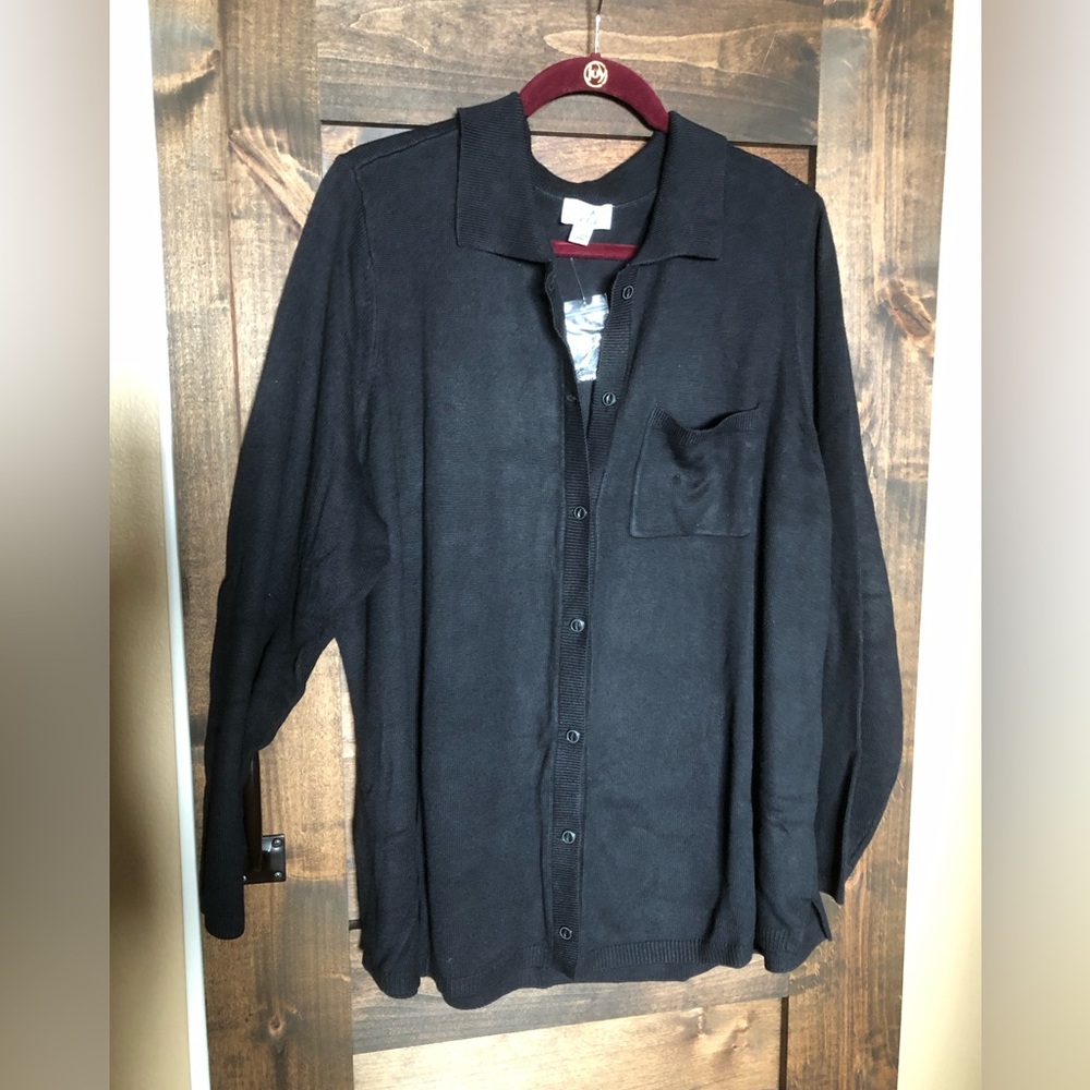 Soft knit cardigan/jacket by Joan Rivers